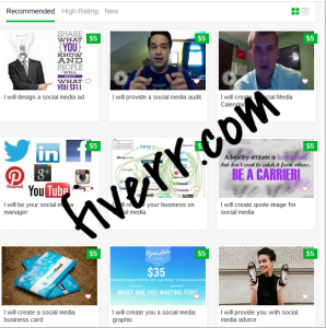 fiverr social media services